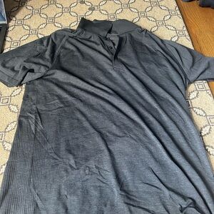Black lululemon polo